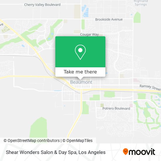 Shear Wonders Salon & Day Spa map