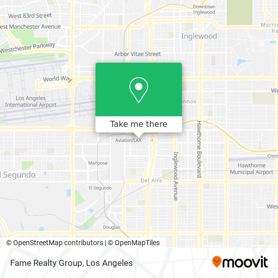 Fame Realty Group map