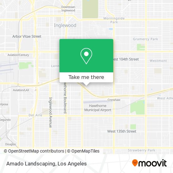 Amado Landscaping map