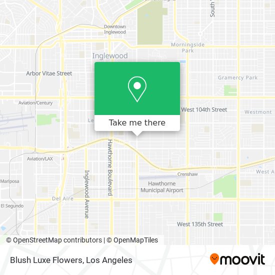 Blush Luxe Flowers map