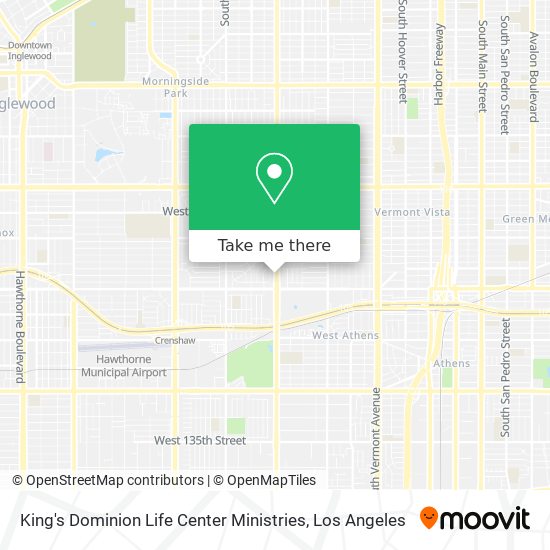 King's Dominion Life Center Ministries map
