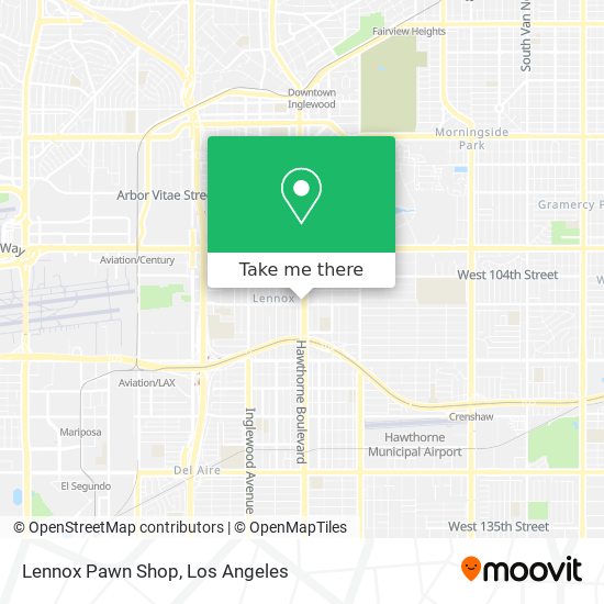 Lennox Pawn Shop map