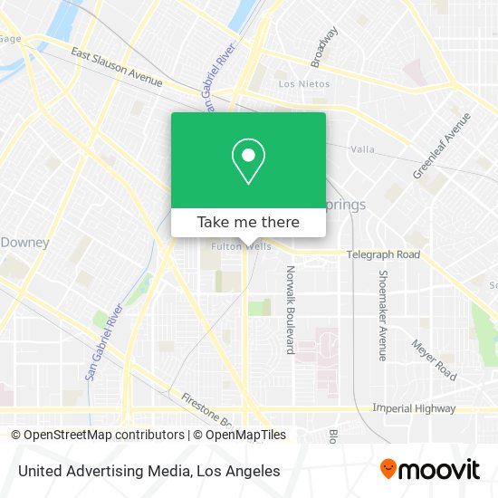 United Advertising Media map