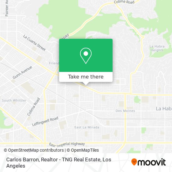 Mapa de Carlos Barron, Realtor - TNG Real Estate