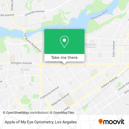 Apple of My Eye Optometry map