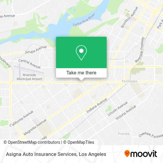 Asigna Auto Insurance Services map
