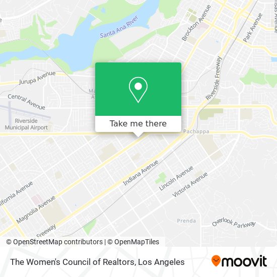 The Women's Council of Realtors map