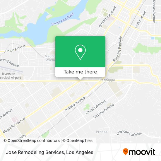 Jose Remodeling Services map