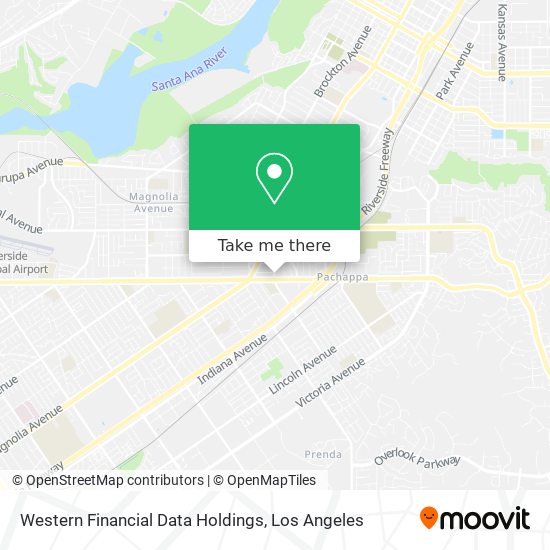 Mapa de Western Financial Data Holdings