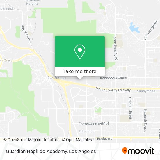 Guardian Hapkido Academy map