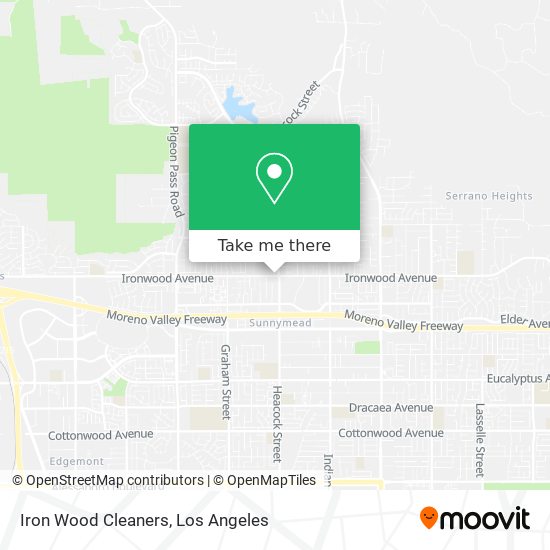 Iron Wood Cleaners map