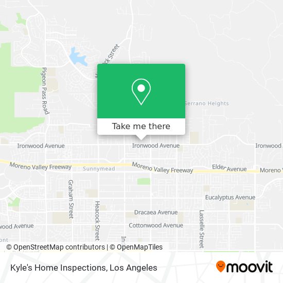 Mapa de Kyle's Home Inspections