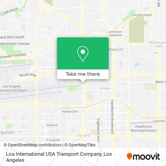 Loa International USA Transport Company map