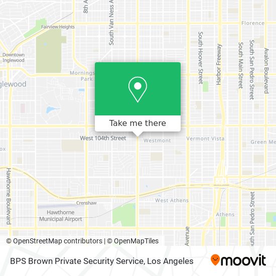 BPS Brown Private Security Service map