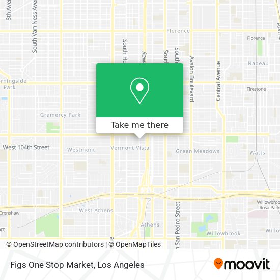 Figs One Stop Market map