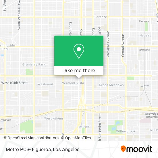 Metro PCS- Figueroa map