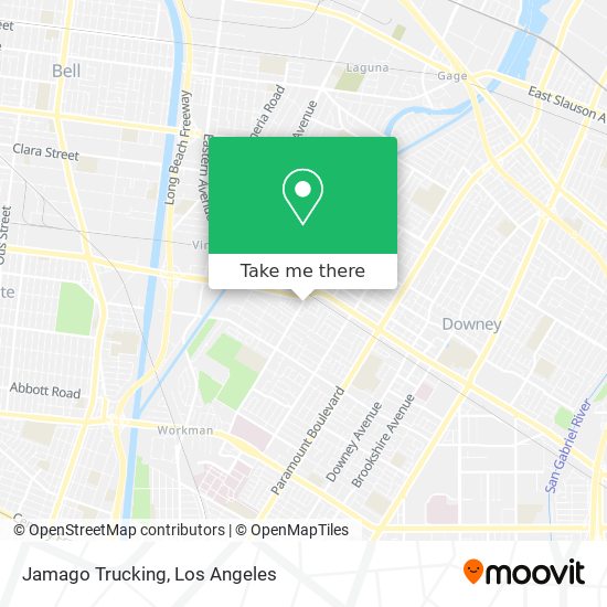 Jamago Trucking map
