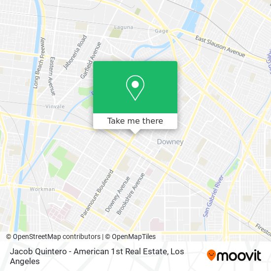 Jacob Quintero - American 1st Real Estate map