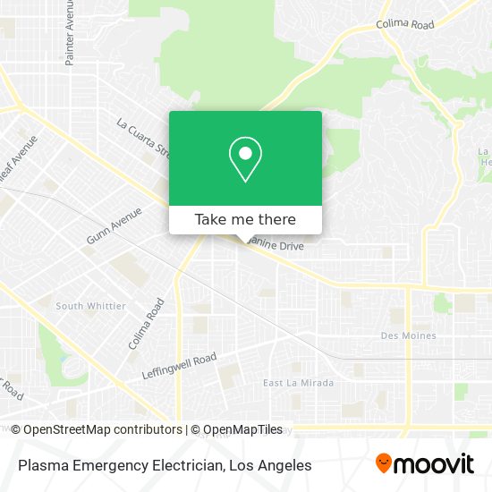 Mapa de Plasma Emergency Electrician