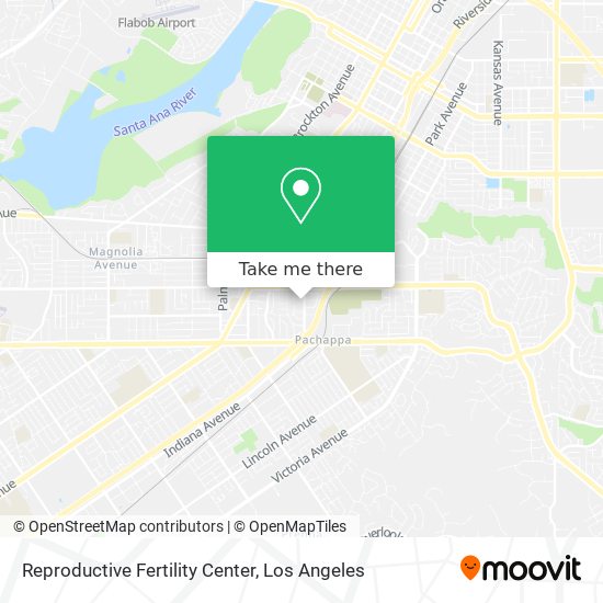 Mapa de Reproductive Fertility Center