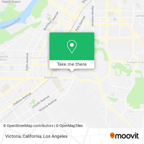 Victoria, California map