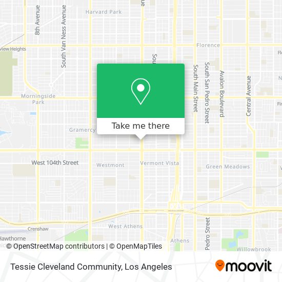 Tessie Cleveland Community map