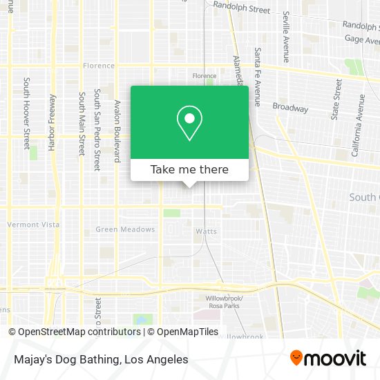 Majay's Dog Bathing map