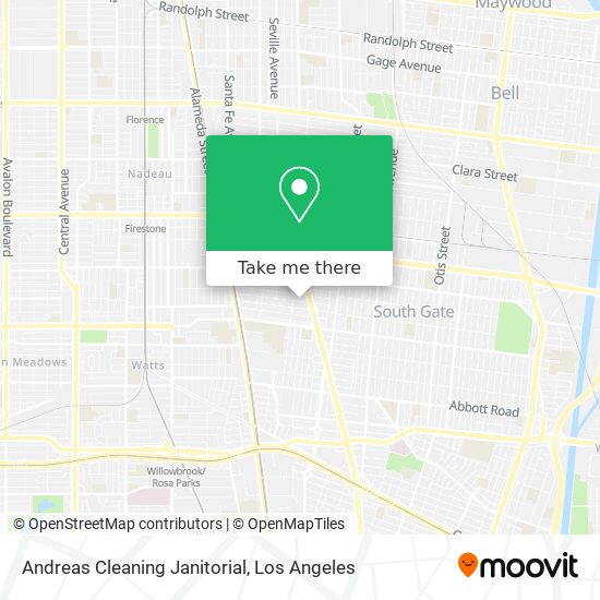 Mapa de Andreas Cleaning Janitorial