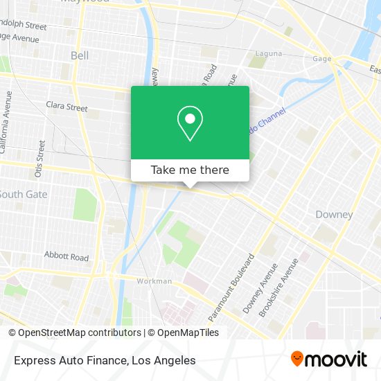 Express Auto Finance map