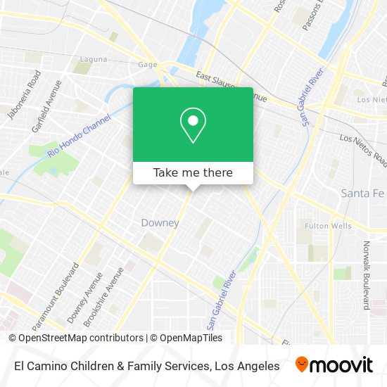 El Camino Children & Family Services map