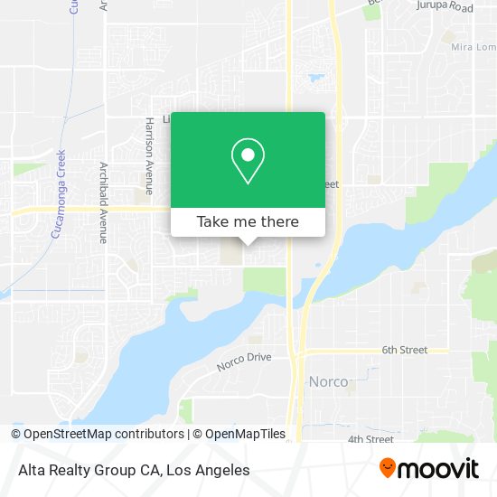 Alta Realty Group CA map