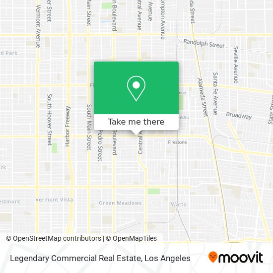 Legendary Commercial Real Estate map