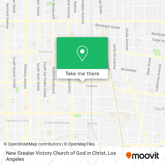 New Greater Victory Church of God in Christ map
