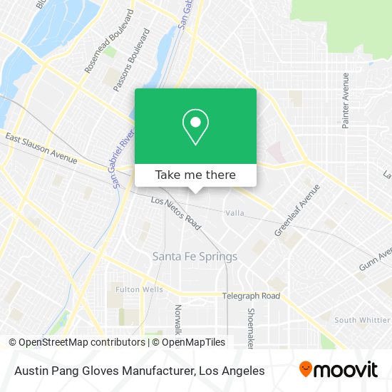 Mapa de Austin Pang Gloves Manufacturer