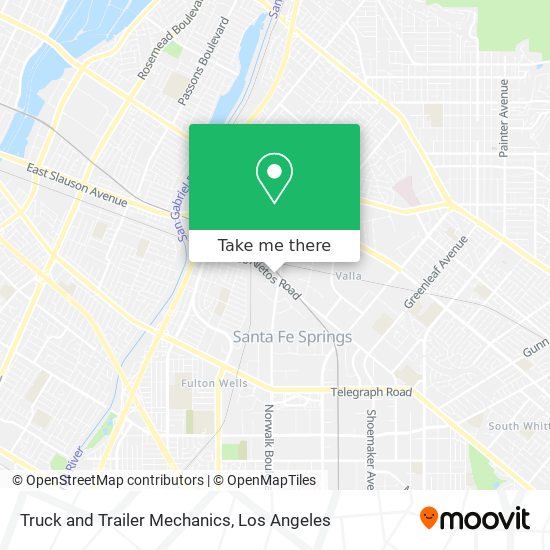 Mapa de Truck and Trailer Mechanics