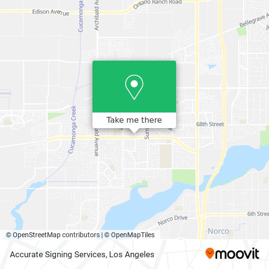 Accurate Signing Services map