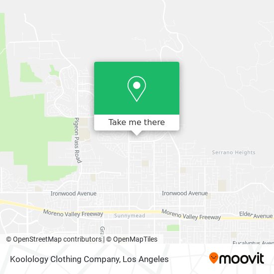 Mapa de Koolology Clothing Company