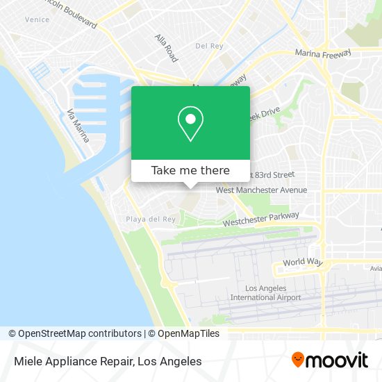 Miele Appliance Repair map