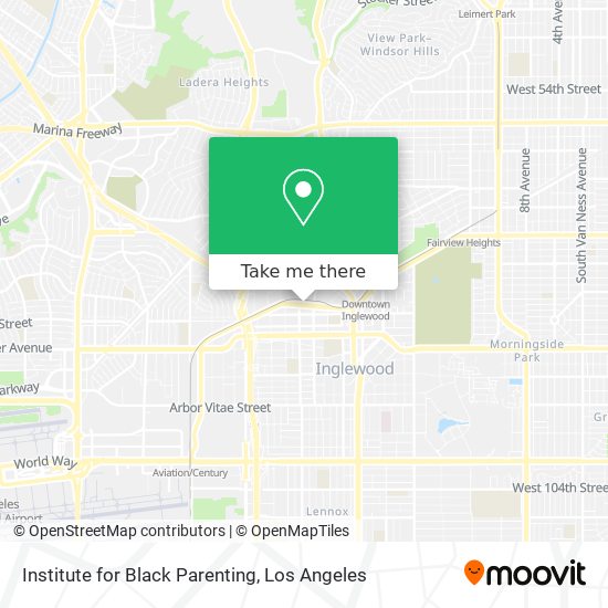 Mapa de Institute for Black Parenting