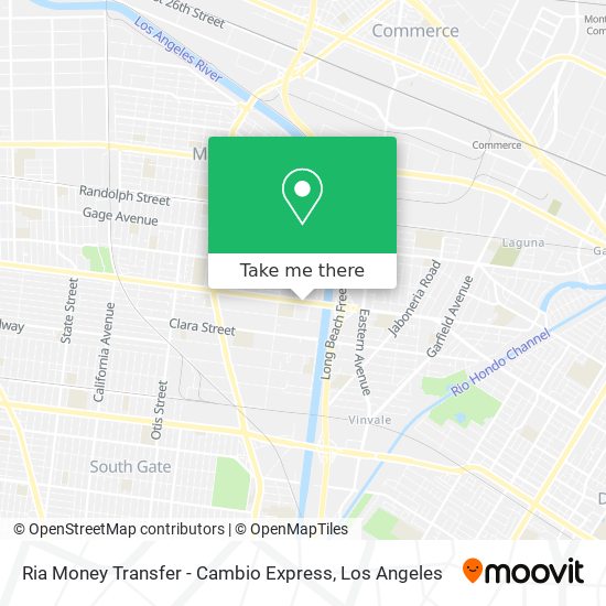 Ria Money Transfer - Cambio Express map