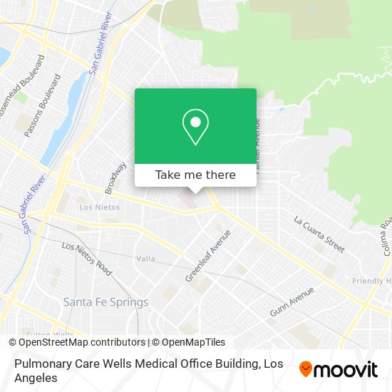 Mapa de Pulmonary Care Wells Medical Office Building