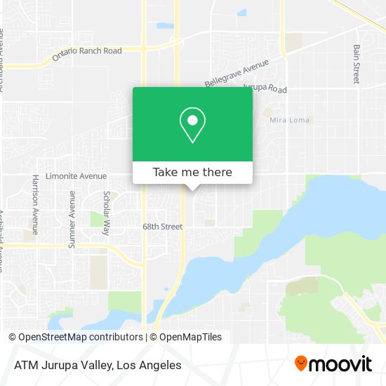 Mapa de ATM Jurupa Valley