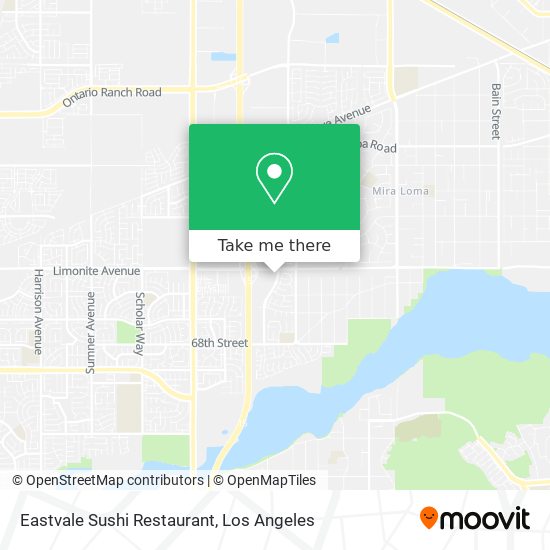Eastvale Sushi Restaurant map