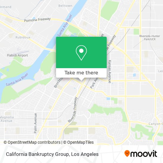 Mapa de California Bankruptcy Group