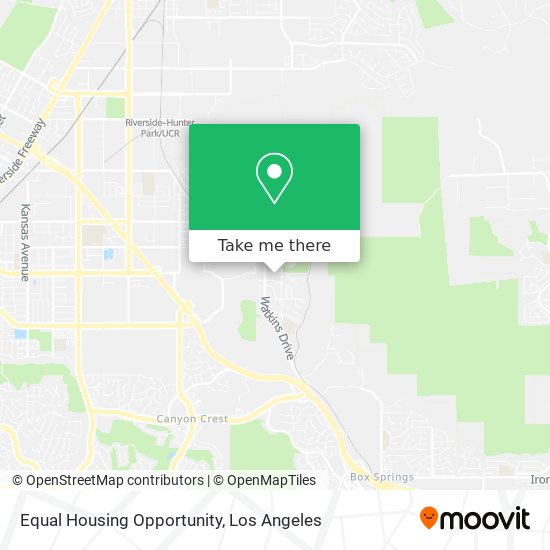 Equal Housing Opportunity map