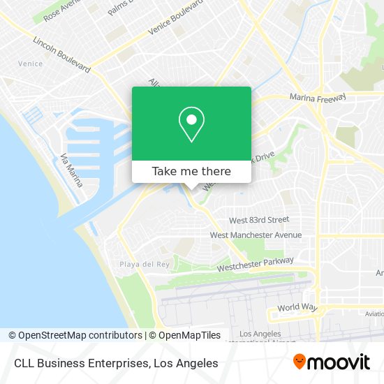 CLL Business Enterprises map