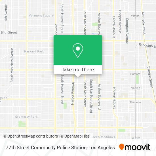 Mapa de 77th Street Community Police Station