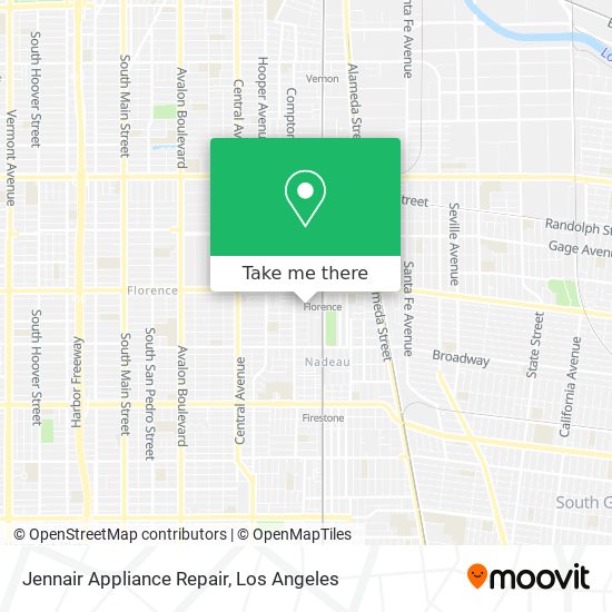 Mapa de Jennair Appliance Repair