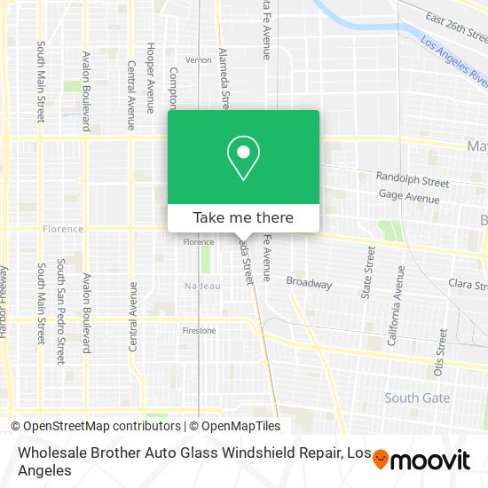 Mapa de Wholesale Brother Auto Glass Windshield Repair