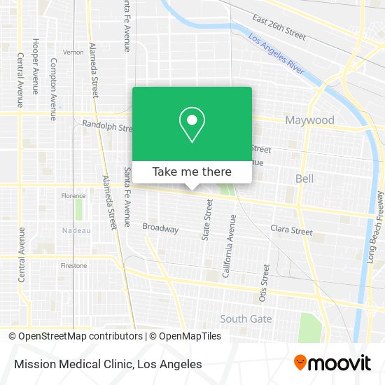 Mapa de Mission Medical Clinic